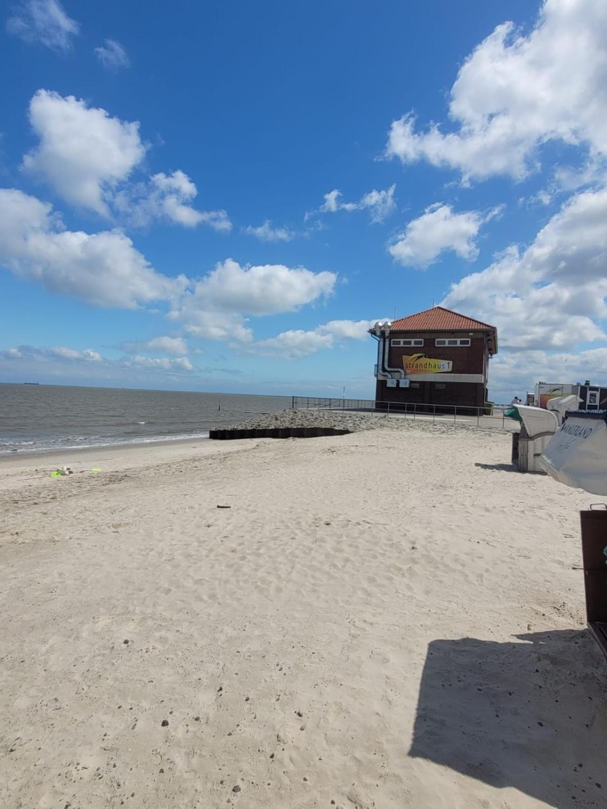 שיליג Strandkajuete Hooksiel מראה חיצוני תמונה